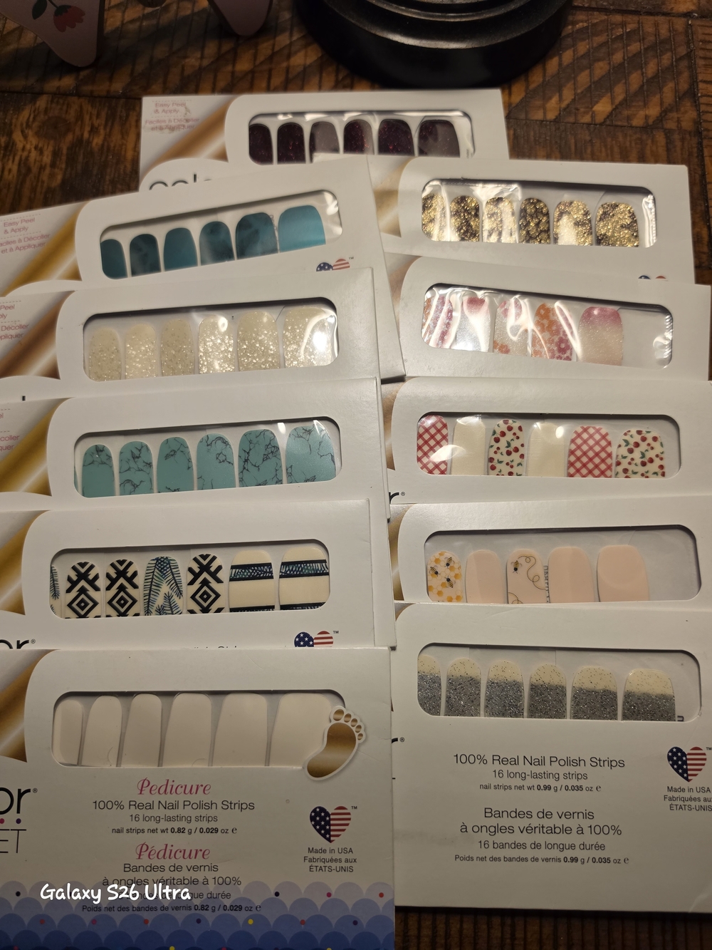 Color Street Nail Polish Strips Bundle